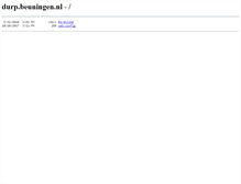 Tablet Screenshot of durp.beuningen.nl